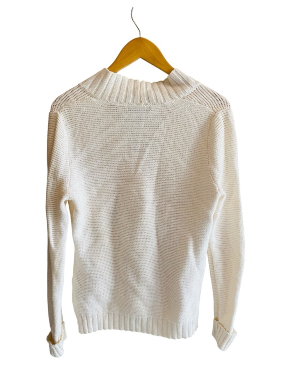 Vintage Lauren Ralph Lauren Sweater Size M Womens‎ Shawl Collar Horn Toggle - Picture 2 of 4